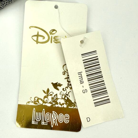 LulaRoe Disney Minnie Mouse Irma Oversize Tunic Style Short Sleeve T-Shirt SMALL - Picture 7 of 8